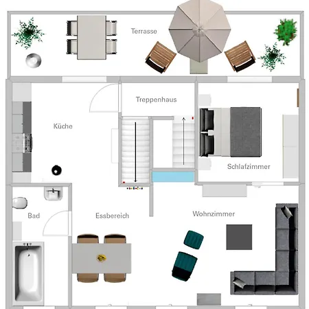 Swebenhus Boven - Mit Grosser Dachterrasse